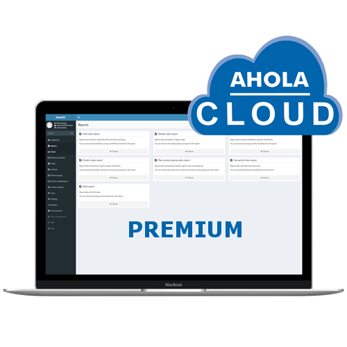 ahola cloud premium logo